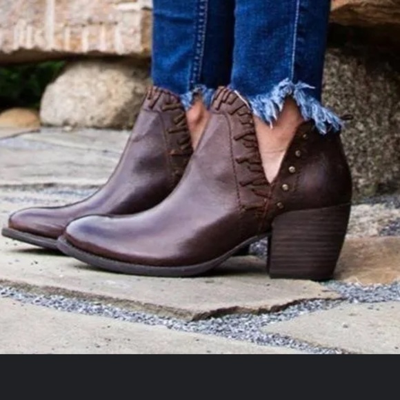 OTBT Santa Fe Cowgirl Ankle Boot - Picture 1 of 5